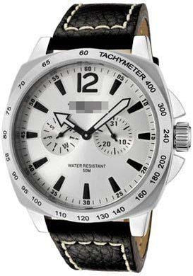 Custom Made Silver Watch Face