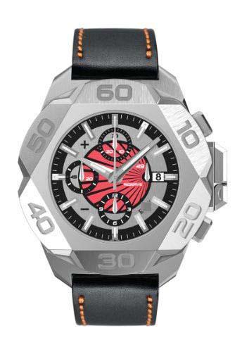 Custom Red Watch Dial 4450.MS0.V14.PR.14.00