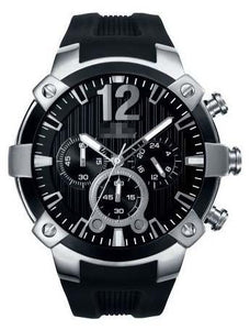 Customised Black Watch Face 47633-15