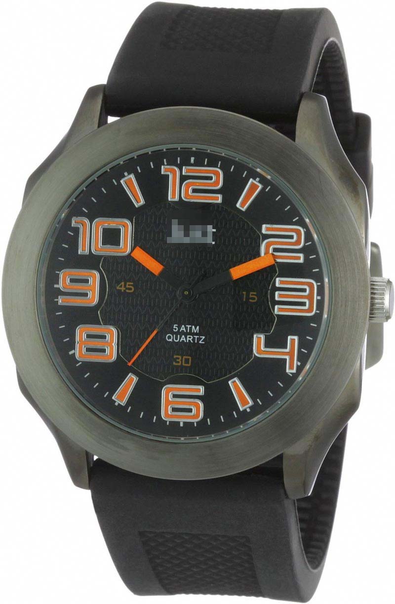 Custom Rubber Watch Bands 48-S10111-BK