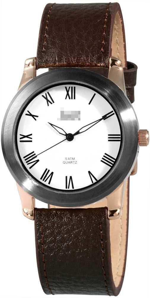 Customization Leather Watch Straps 48-S10122RD-WH
