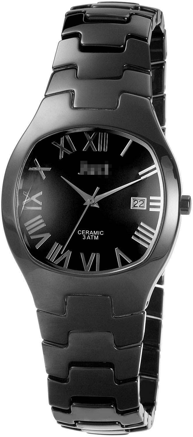 Custom Ceramic Watch Bands 48-S2535-BK