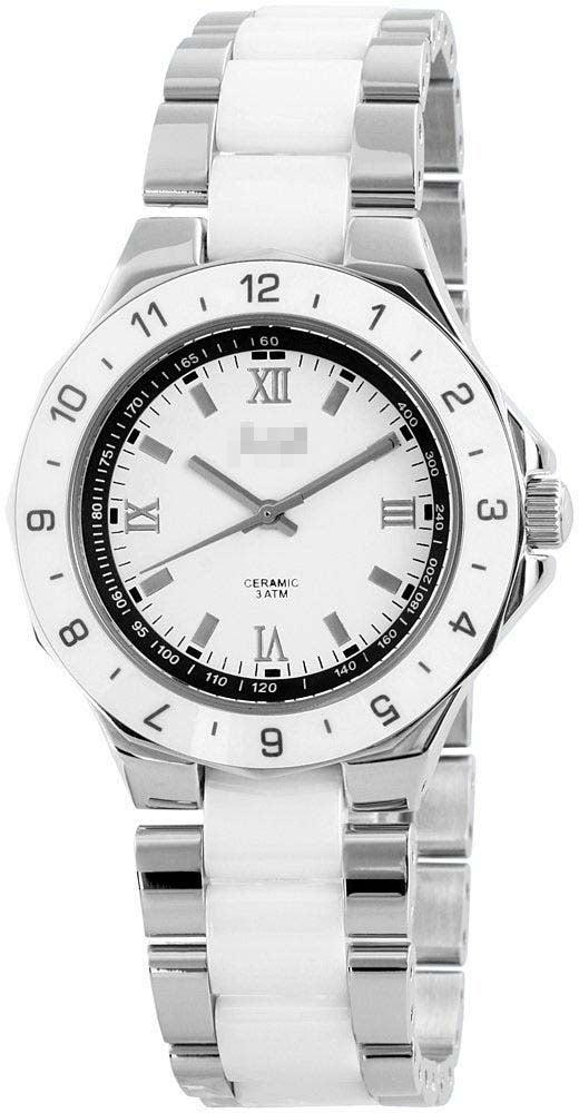 Wholesale Ceramic Women 48-S2579SST-WH Watch