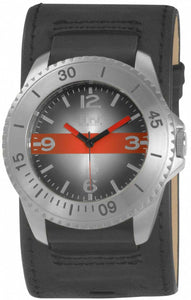 Wholesale Stainless Steel Men 48-S2812-BK-RD Watch