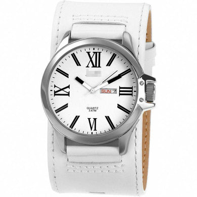 Wholesale Stainless Steel Men 48-S2872-WH Watch