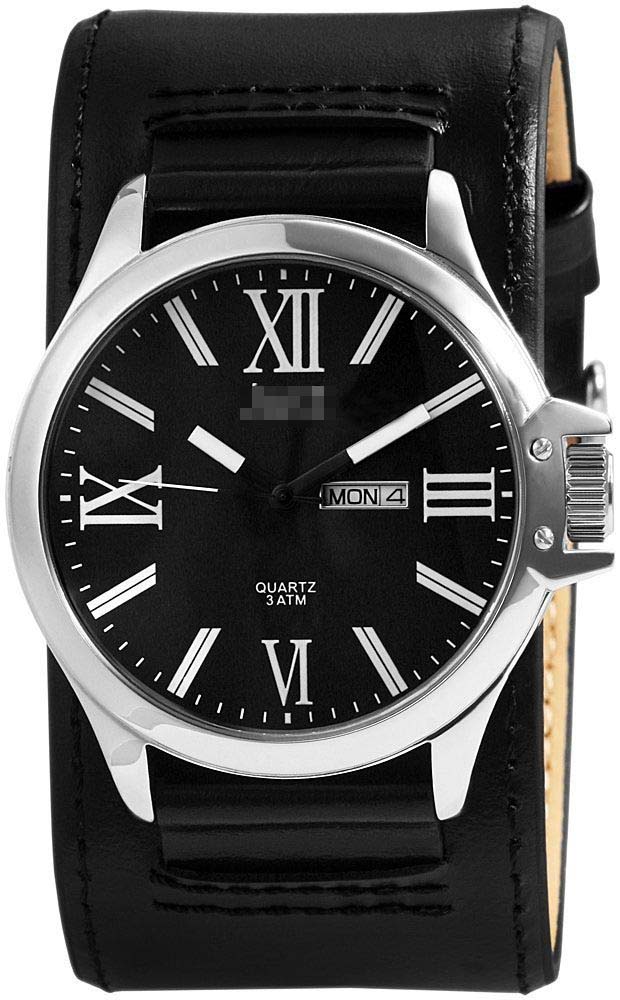 Wholesale Stainless Steel Men 48-S2872BK Watch