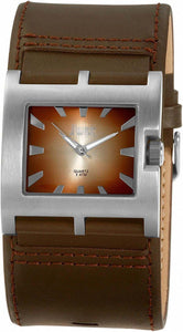 Customize Leather Watch Straps 48-S2929G-SL-BR