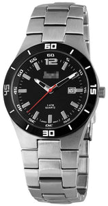 Wholesale Stainless Steel Men 48-S3302-BK Watch