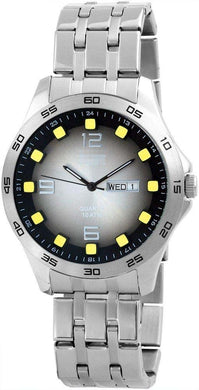 Wholesale Stainless Steel Men 48-S3455-BK-YL Watch
