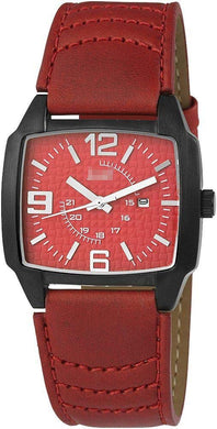Wholesale Stainless Steel Men 48-S3850BK-RD Watch