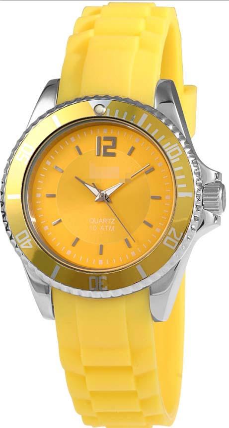 Customize Yellow Watch Dial