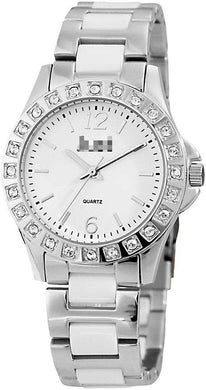 Wholesale Stainless Steel Women 48-S3881-WH Watch