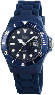 Customize Blue Watch Dial
