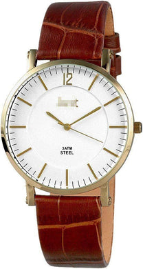 Wholesale Leather Watch Straps 48-S9295A-GD-BR