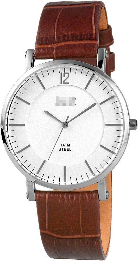 Wholesale Leather Watch Straps 48-S9295A-SL-BR