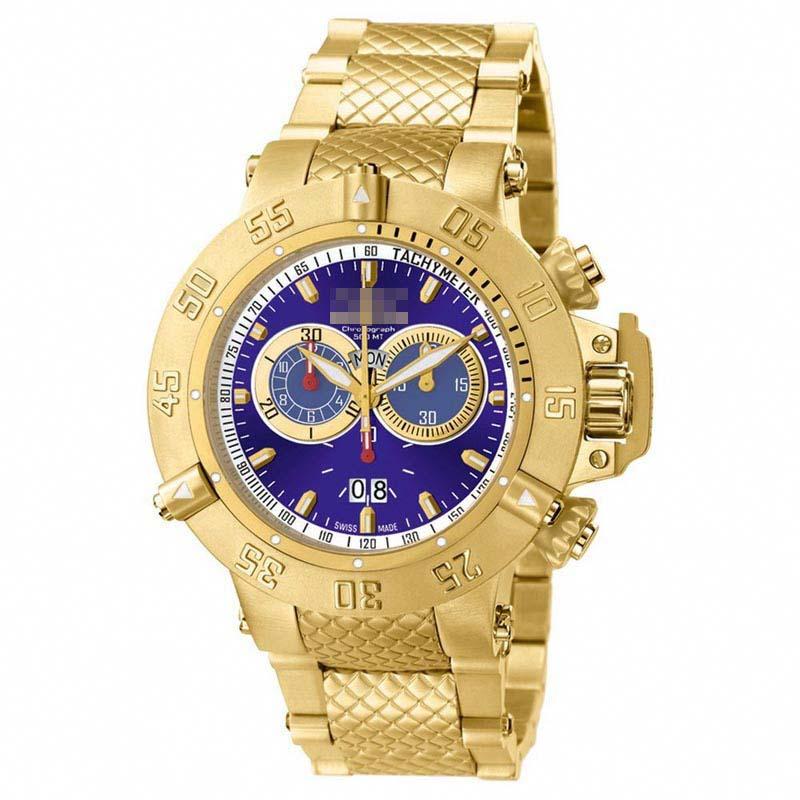 Custom Blue Watch Dial