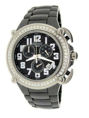 Custom Ceramic Watch Bands 5845M_BLK