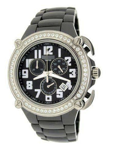 Custom Ceramic Watch Bands 5845M_BLK
