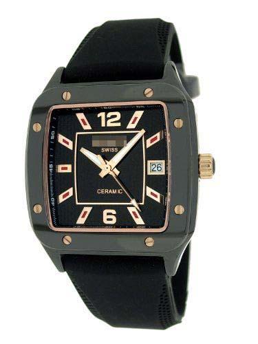 Customised Black Watch Face 5857BIABLK_BLKRSE