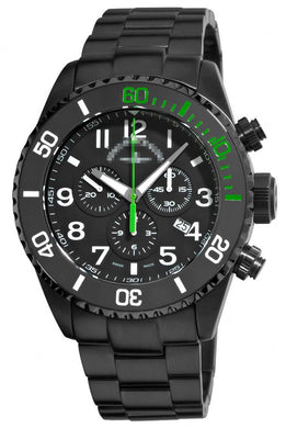 Customised Black Watch Dial 6492BK-A18M
