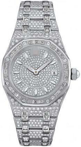 Custom Made Diamond Watch Dial 67604BC.ZZ.1211BC.01