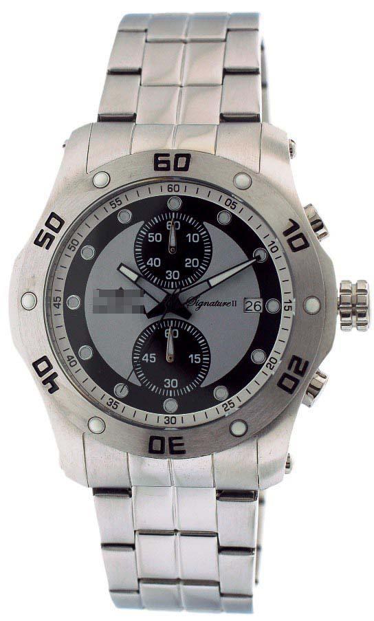 Custom Made Silver Watch Face