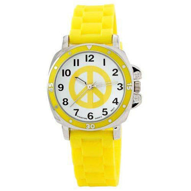Customised Silicone Watch Bands 8129_YELLOW