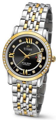Customize Black Watch Dial 83738SY-DB-363