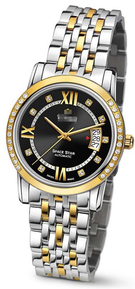 Customize Black Watch Dial 83738SY-DB-363