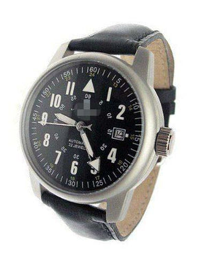 Custom Calfskin Watch Bands A1027BLACK