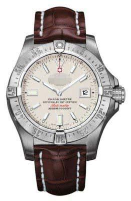 Custom Made Silver Watch Dial A1733010/G697-BRCROCD