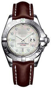 Customized Leather Watch Straps A49350L2/A702-LST