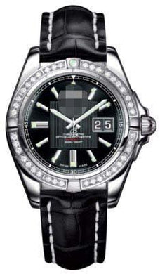 Wholesale Black Watch Dial A49350LA/BA07-CROCD