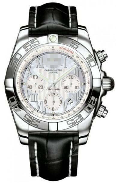 Custom Mother Of Pearl Watch Face AB011012/A691-CROCD