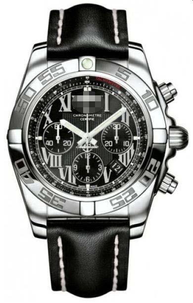 Custom Black Watch Dial AB011012/B956-LST