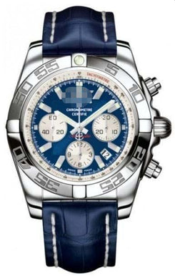 Customized Blue Watch Dial AB011012/C788-CROCD