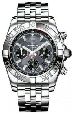 Custom Grey Watch Dial AB011012/F546-SS