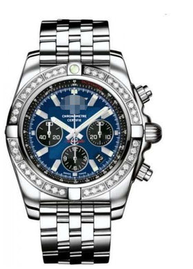 Custom Blue Watch Dial AB011053/C789-SS