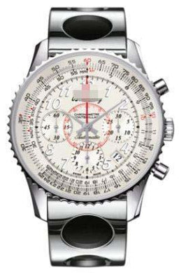 Customize Silver Watch Face AB013112/G709-BKCROCD