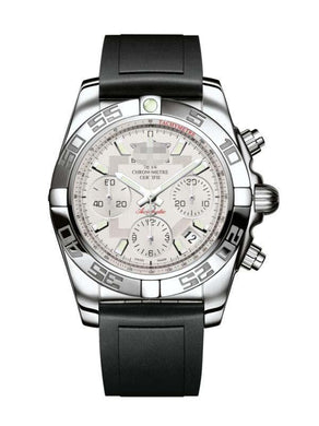 Custom Silver Watch Dial AB014012/G711-DPT