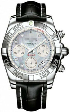 Custom Made Mother Of Pearl Watch Dial AB014012/G712-CROCD