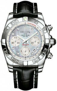 Custom Made Mother Of Pearl Watch Dial AB014012/G712-CROCD
