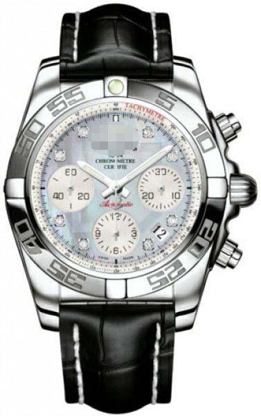 Custom Made Mother Of Pearl Watch Dial AB014012/G712-CROCD