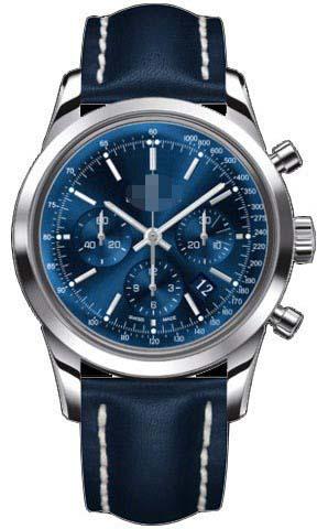 Customized Blue Watch Dial AB015112/C860-CROCT