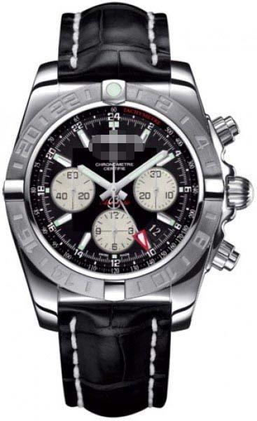 Customized Black Watch Dial AB042011/BB56-CROCD