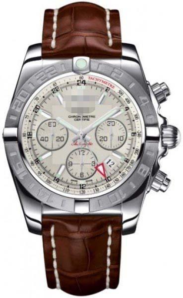 Customized Silver Watch Dial AB042011/G745-CROCD