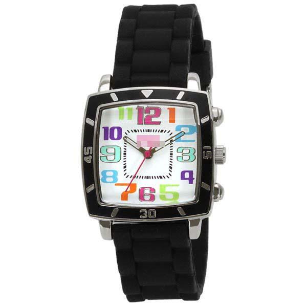 Custom Silicone Watch Bands AG1190-BK