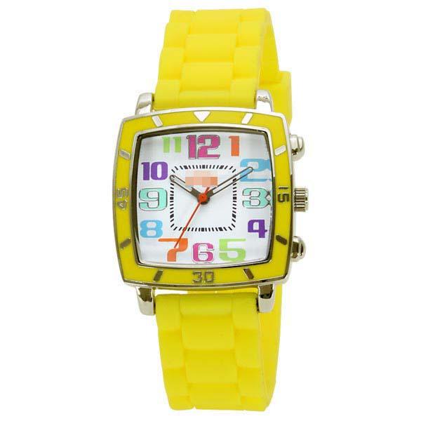 Customised Silicone Watch Bands AG1190-YE