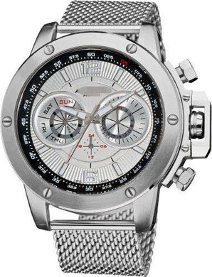 Customised Silver Watch Face