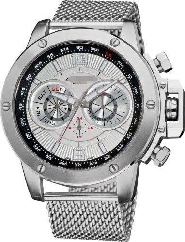 Customised Silver Watch Face